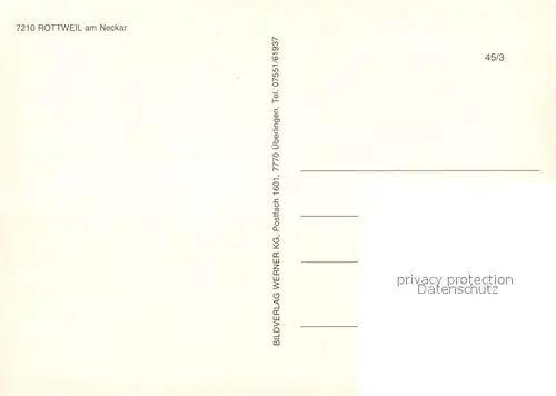 AK / Ansichtskarte Rottweil_Neckar Innenstadt Kirchturm Rottweil Neckar