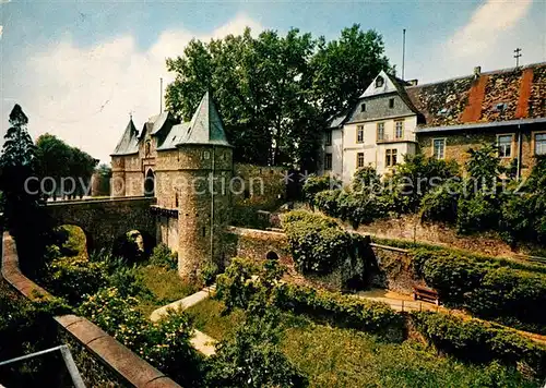 AK / Ansichtskarte Friedberg_Hessen Burgeingang Friedberg Hessen