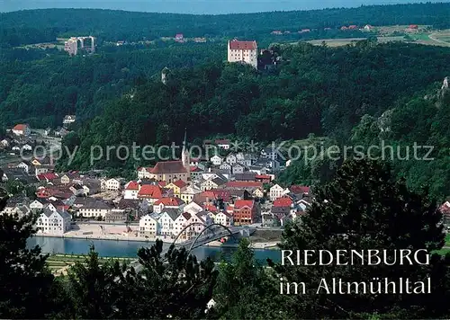AK / Ansichtskarte Riedenburg_Altmuehltal Panorama Luftkurort Burgen Riedenburg Altmuehltal