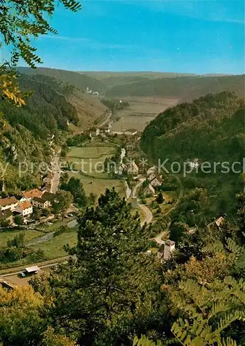 AK / Ansichtskarte Riedenburg_Altmuehltal Panorama Blick ins Schambachtal Riedenburg Altmuehltal