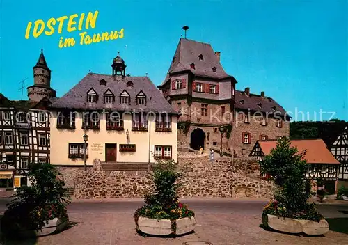 AK / Ansichtskarte Idstein Rathaus Schloss Idstein