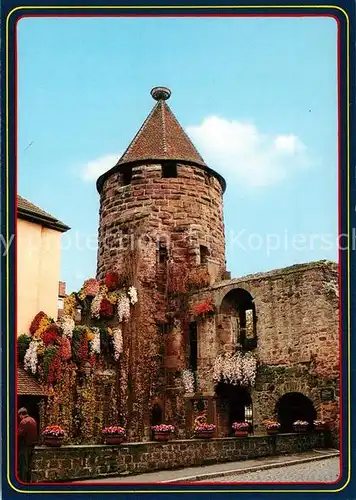 AK / Ansichtskarte Lahr_Baden Storchenturm Lahr_Baden