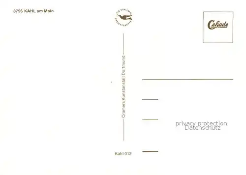 AK / Ansichtskarte Kahl_Main Kath Kirche Ev Kirche OT Heide Hauptstrasse Windsurfen Kahl_Main