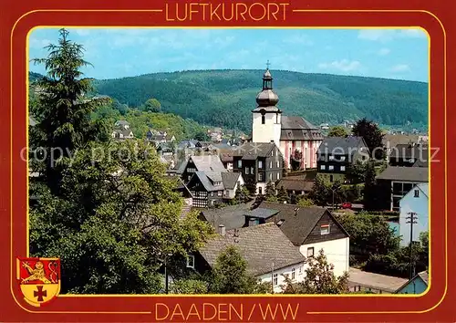 AK / Ansichtskarte Daaden Panorama Kirche Daaden