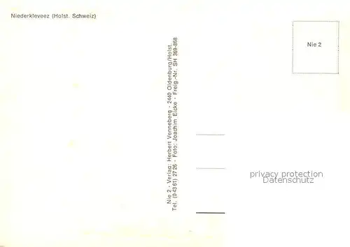 AK / Ansichtskarte Niederkleveez Fliegeraufnahme Niederkleveez