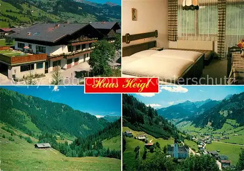 AK / Ansichtskarte Grossarl Haus Heigl Panorama Grossarl