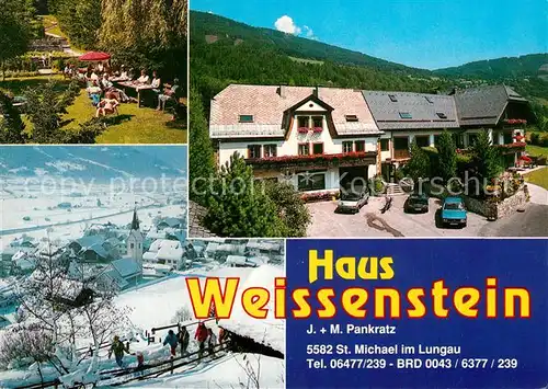 AK / Ansichtskarte St_Michael_Lungau Haus Weissenstein Sommer Winter St_Michael_Lungau