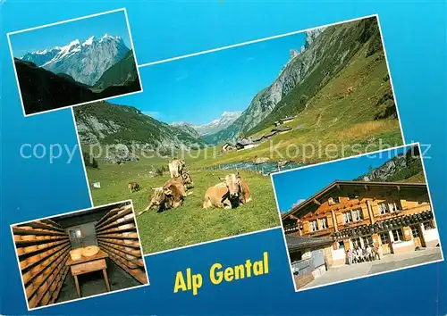 AK / Ansichtskarte Meiringen_Hasliberg Alp Gental Jochpass Titlis Innertkirchen Meiringen Hasliberg