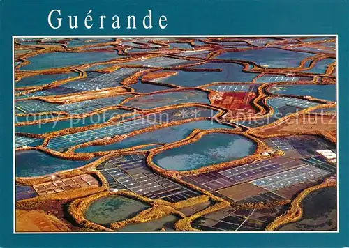 AK / Ansichtskarte Guerande Mosaique des marais salants Guerande