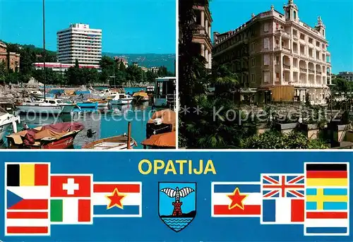 AK / Ansichtskarte Opatija_Istrien Hotel Ambasador Slavija Opatija_Istrien