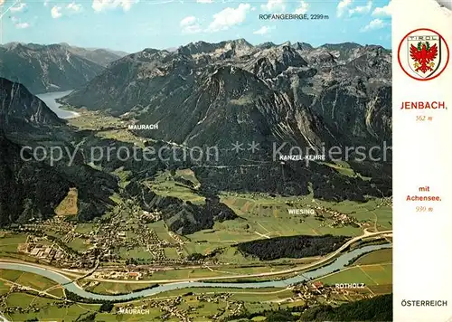 AK / Ansichtskarte Jenbach_Tirol Panorama Jenbach Tirol