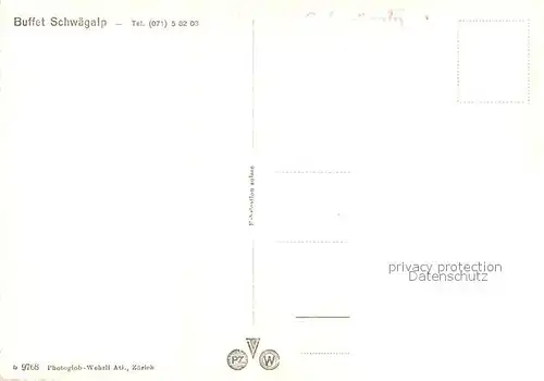 AK / Ansichtskarte Schwaegalp_AR Buffet Schwaegalp AR