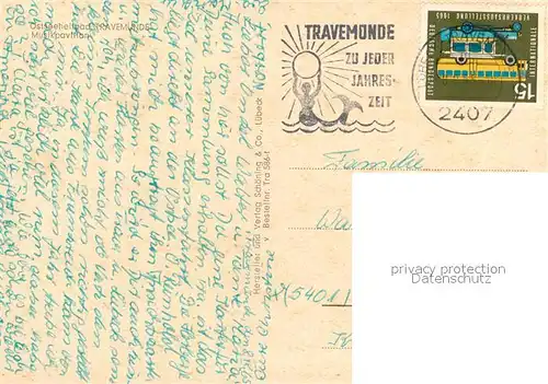 AK / Ansichtskarte Travemuende_Ostseebad Musikpavillon Travemuende_Ostseebad