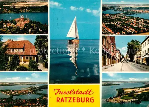 AK / Ansichtskarte Ratzeburg Fliegeraufnahme  Ratzeburg