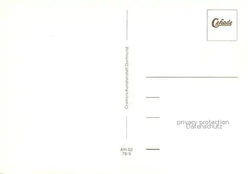AK / Ansichtskarte Alfhausen Kirche Friedhof Heiligenfigur Ortsmotiv Alfhausen