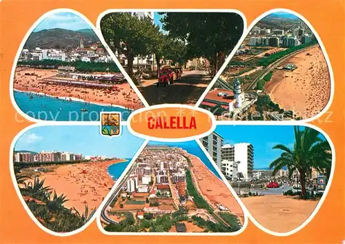 AK / Ansichtskarte Calella Costa Dorada Maresme varios aspectos Calella
