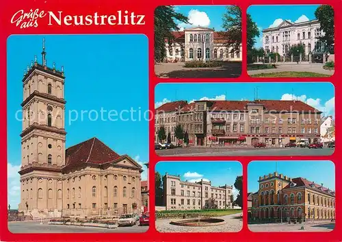 AK / Ansichtskarte Neustrelitz Stadtansichten Neustrelitz