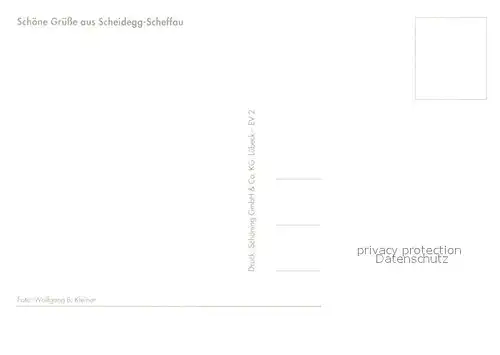AK / Ansichtskarte Scheffau_Scheidegg im Winter Schneemann Scheffau Scheidegg