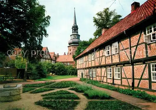 AK / Ansichtskarte Stade_Niederelbe St. Cosmae Kirche Johannes Kloster Stade Niederelbe