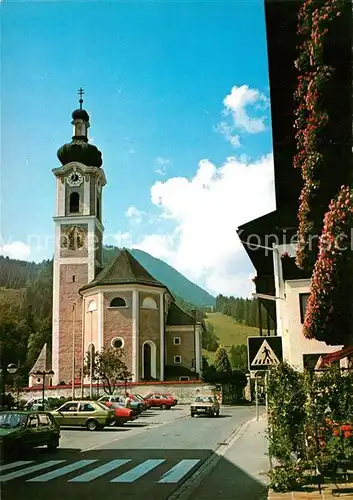 AK / Ansichtskarte Oberaudorf Kirche Inntal Oberaudorf
