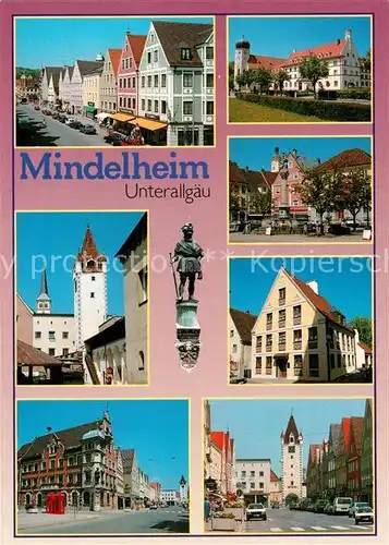 AK / Ansichtskarte Mindelheim  Mindelheim