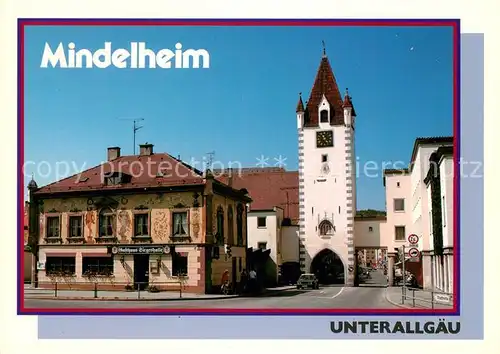 AK / Ansichtskarte Mindelheim Oberes Tor Mindelheim