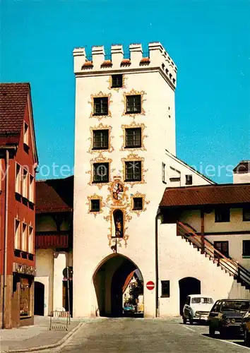 AK / Ansichtskarte Mindelheim Stadttor Mindelheim