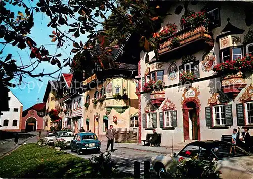 AK / Ansichtskarte Markt_Neubeuern Bemalte Haeuser Markt Neubeuern