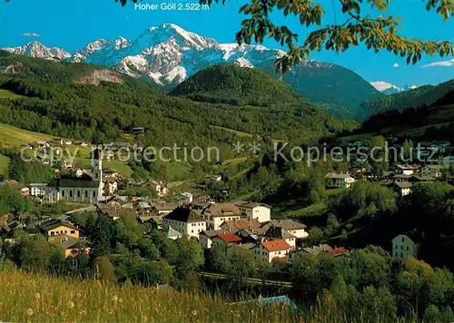 AK / Ansichtskarte Marktschellenberg mit Hoher Goell Marktschellenberg