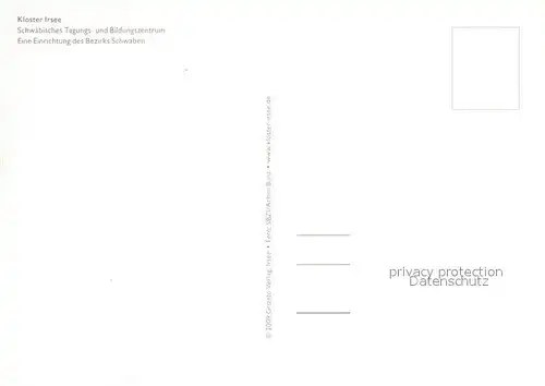 AK / Ansichtskarte Irsee Kloster Abtgitter Irsee