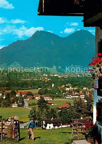 AK / Ansichtskarte Ruhpolding Blick auf den Ort Alpen Ruhpolding