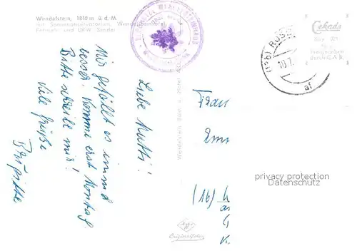 AK / Ansichtskarte Wendelstein_Berg Observatorium Berghotel Sender Gebirgspanorama Fliegeraufnahme Wendelstein_Berg