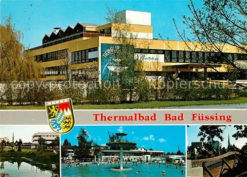 AK / Ansichtskarte Bad_Fuessing Thermalbad Freibad Bad_Fuessing