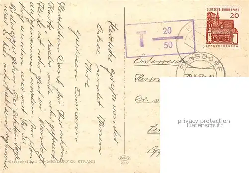 AK / Ansichtskarte Timmendorfer_Strand Ostseeheilbad Strand Timmendorfer_Strand