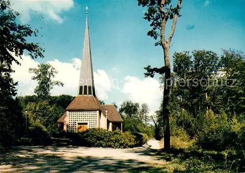 AK / Ansichtskarte Timmendorfer_Strand Waldkirche Ostseeheilbad Timmendorfer_Strand