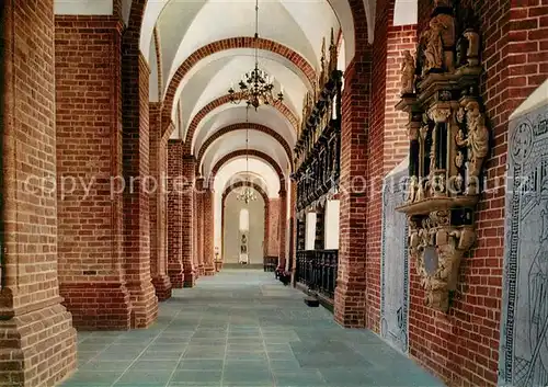 AK / Ansichtskarte Ratzeburg Dom suedl. Seitenschiff Inselstadt Naturpark Lauenburgische Seen Ratzeburg