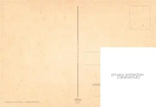 AK / Ansichtskarte Niendorf_Ostseebad Strand Seebruecke Niendorf_Ostseebad