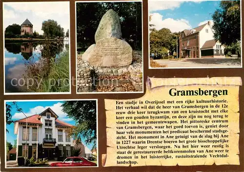 AK / Ansichtskarte Gramsbergen Het pittoreske centrum geniet door haar vele monumenten Gramsbergen
