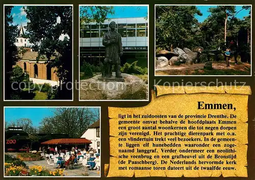 AK / Ansichtskarte Emmen Teilansichten Park Zoo Emmen