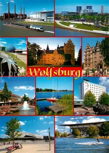 AK / Ansichtskarte Wolfsburg Die Volkswagenstadt Wolfsburg