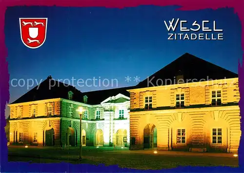 AK / Ansichtskarte Wesel_Rhein Zitadelle Wesel Rhein