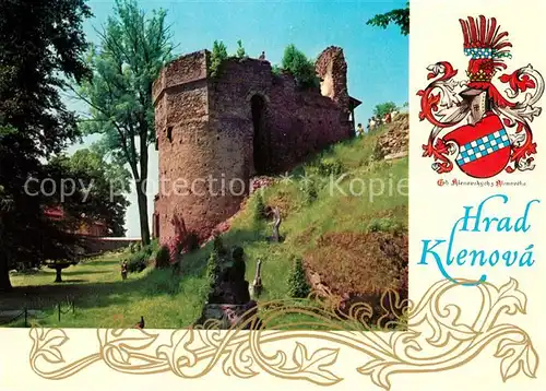 AK / Ansichtskarte Klenova Hrad Burg Klenova