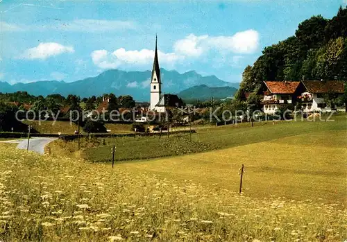 AK / Ansichtskarte Frasdorf Kirchenpartie Frasdorf