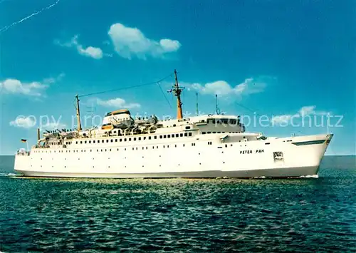 AK / Ansichtskarte Schiffe_Ships_Navires MS Peter Pan Travemuende Trelleborg Linie Schiffe_Ships_Navires