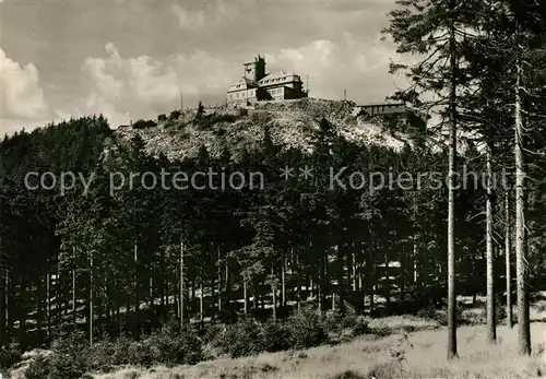 AK / Ansichtskarte Liberec Berghotel auf dem Jested Liberec