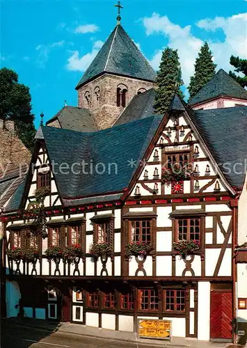 AK / Ansichtskarte Altenahr Wein Gasthaus Schaeferkarre Fachwerkhaus Altenahr