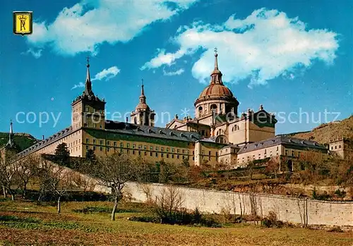 AK / Ansichtskarte El_Escorial El Monasterio desde la Huerta Kloster El_Escorial