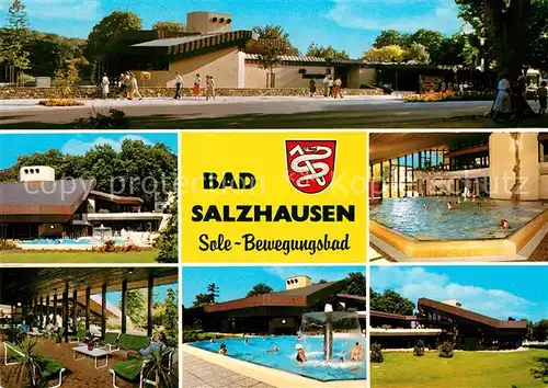 AK / Ansichtskarte Bad_Salzhausen Sole Bewegungsbad Bad_Salzhausen