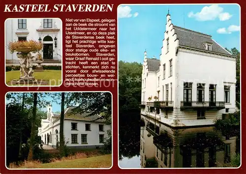 AK / Ansichtskarte Staverden Kasteel Schloss Staverden