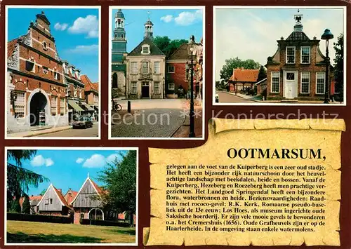 AK / Ansichtskarte Ootmarsum Altstadt Cremershus Drosthoes Ootmarsum